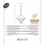 چراغ آویز داتیس- کد:50101 - تصویر 3